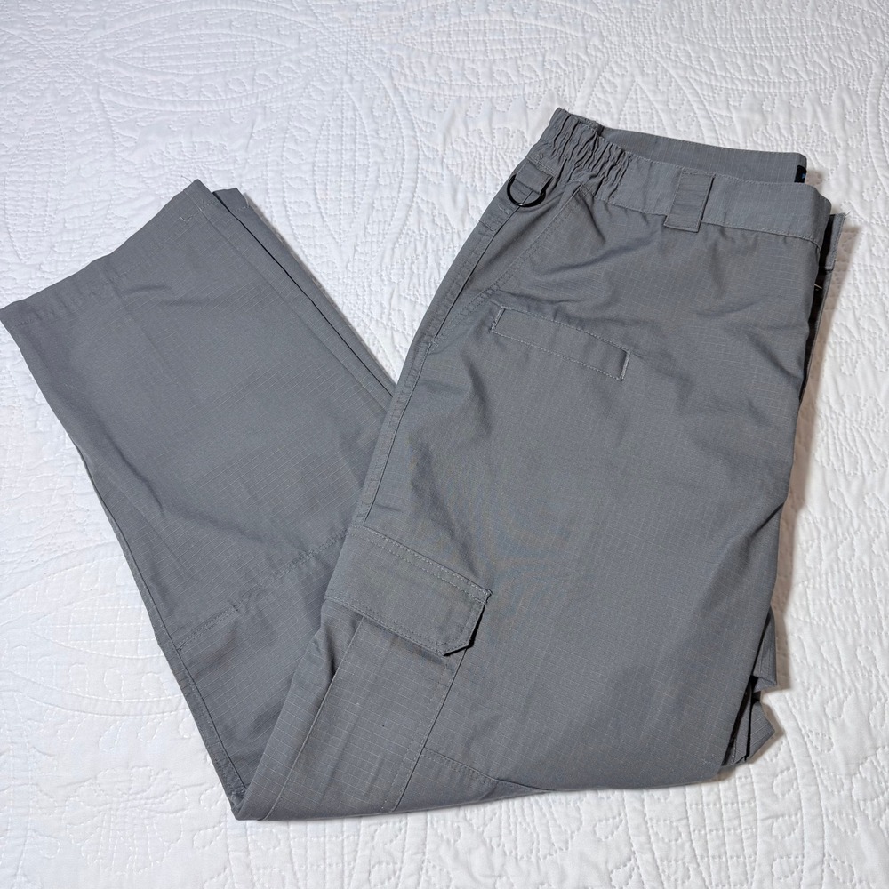Galls‎ Tactical Cargo Pants Mens 38x30 Grey Relaxed Fit Work Utility Trousers